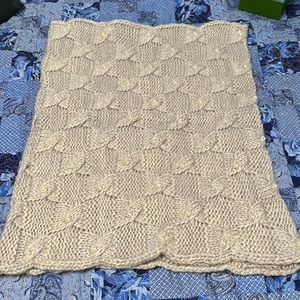 Betsy Johnson funnel neck scarf.